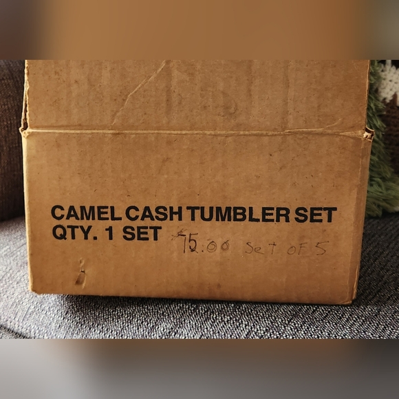 Joe Camel Cigarettes Promo 90's Vtg Insulated - 5 pc set with Orig. Box. Ex Cond - Picture 9 of 9